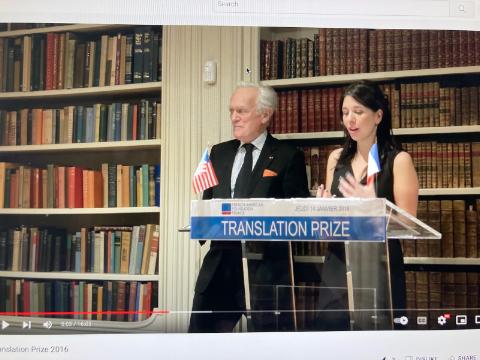 screenshot for translation prize video, at the 5-03 mark